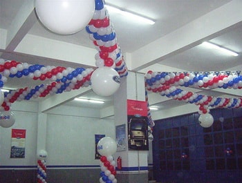 ZİNCİR BALON DEKORU